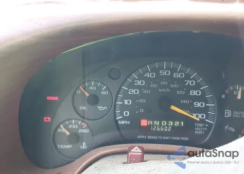 2000 GMC Savana Rv z USA, uszkodzony, nr VIN 1GDFG15W4Y1169853